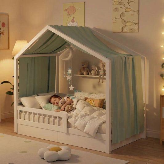 ciel de lit cabanepour lit standard universel