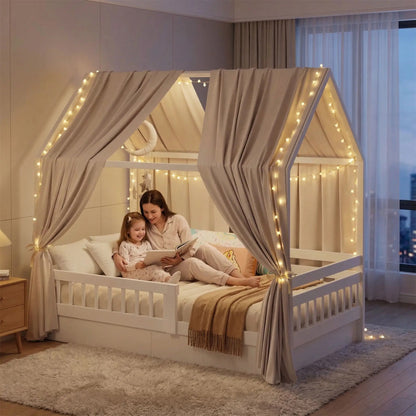 ciel de lit cabane pour rituel du coucher