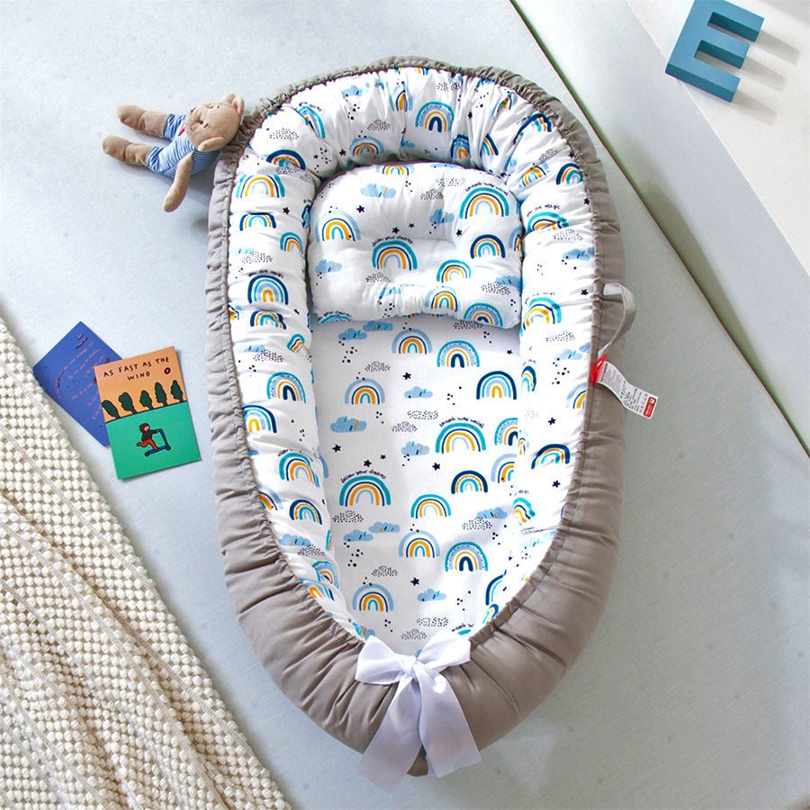 cocon pour bebe arc en ciel coton classe A