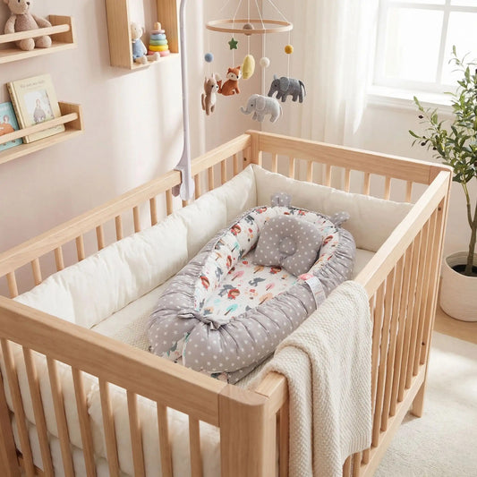 cocon pour bebe chaperon rouge coton securitaire