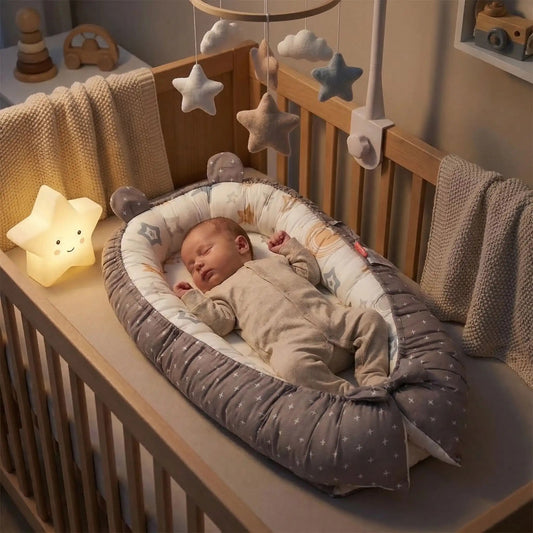 cocon pour bebe securisant pour eviter pleurs