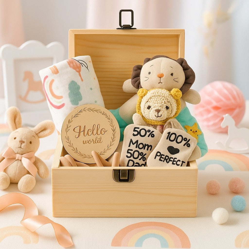 Coffret cadeau bebe | Lion™