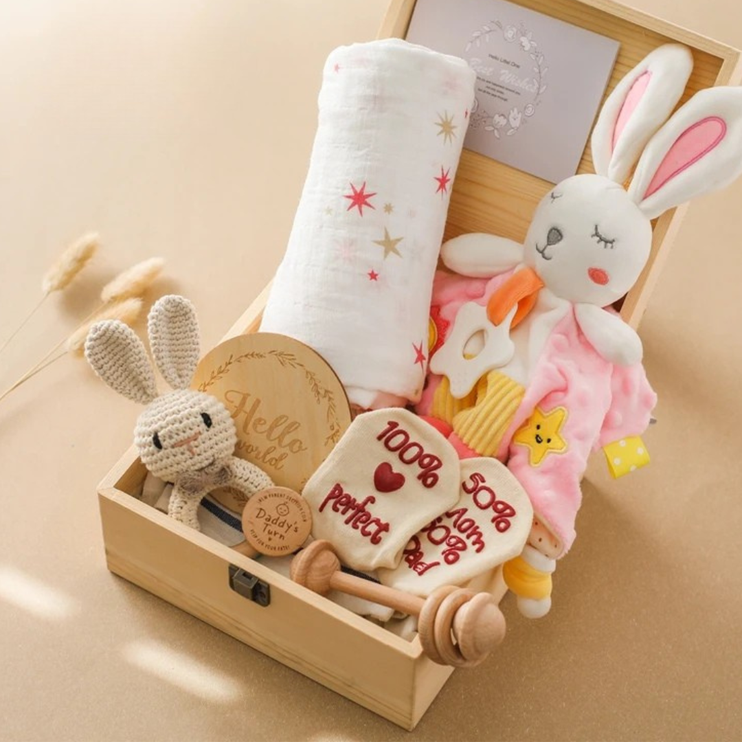 coffret cadeau bebe bois pack sommeil