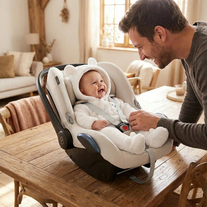 combinaison hiver bebe blanc