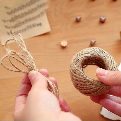 cordon chanvre naturel pour fixer tresse de lit