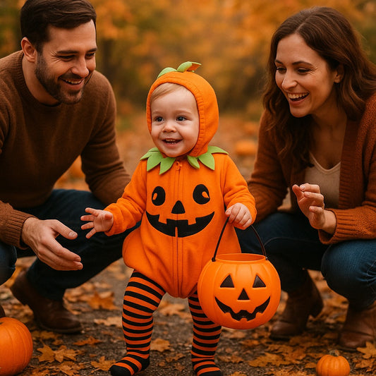 costume citrouille bebe