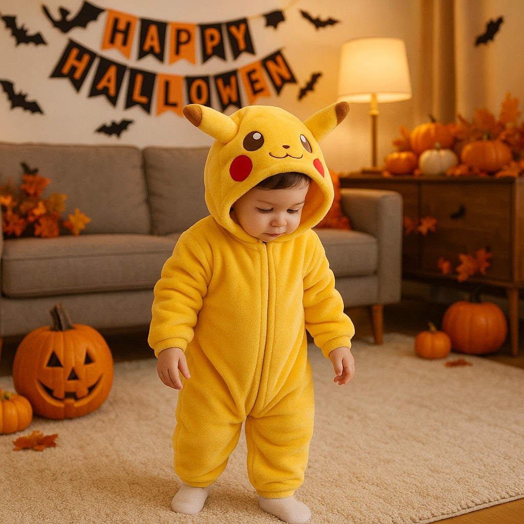 DEGUISEMENT HALLOWEEN BEBE POKEMON | Snorlax & Pikachu™
