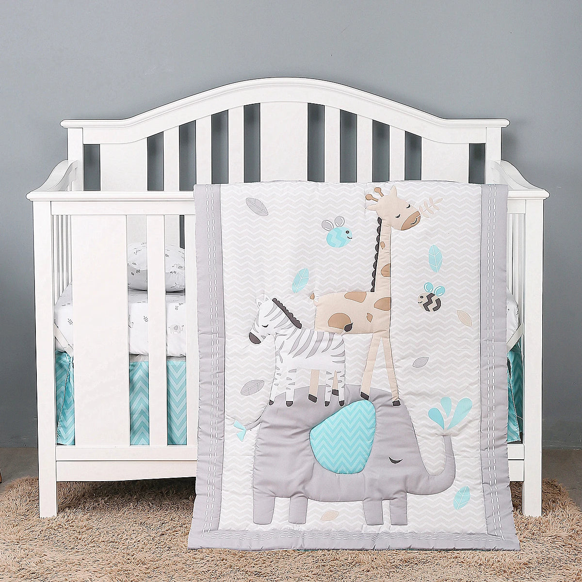 COUVERTURE BEBE / PARURE DE LIT 3 PIÈCES™ - Petitpasmaman