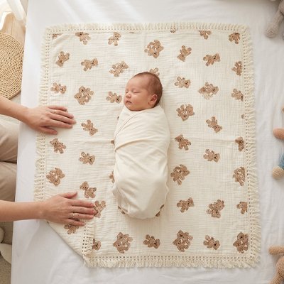 Couverture bébé emmaillotage