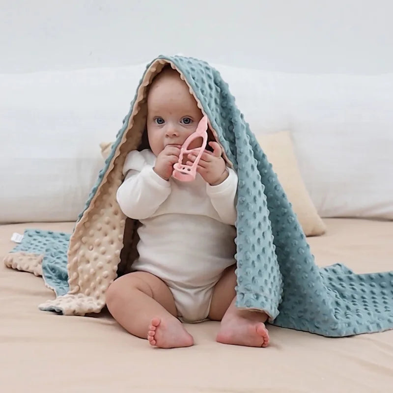 COUVERTURE BEBE POLAIRE / MOMENTS CÂLINS 4 SAISONS™ - Petitpasmaman