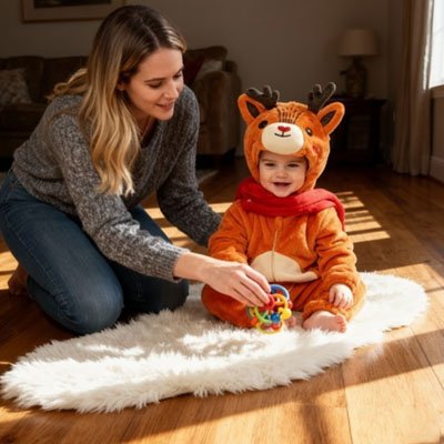 Déguisement bebe cerf