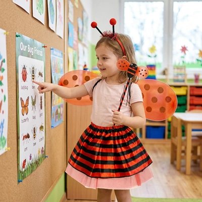 Déguisement coccinelle complet avec accessoires
