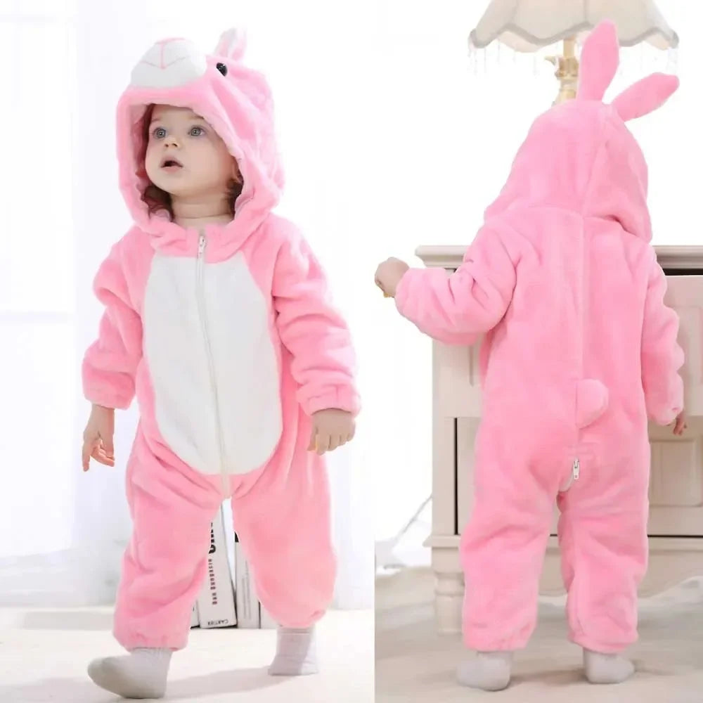 deguisement halloween bebe lapin rose