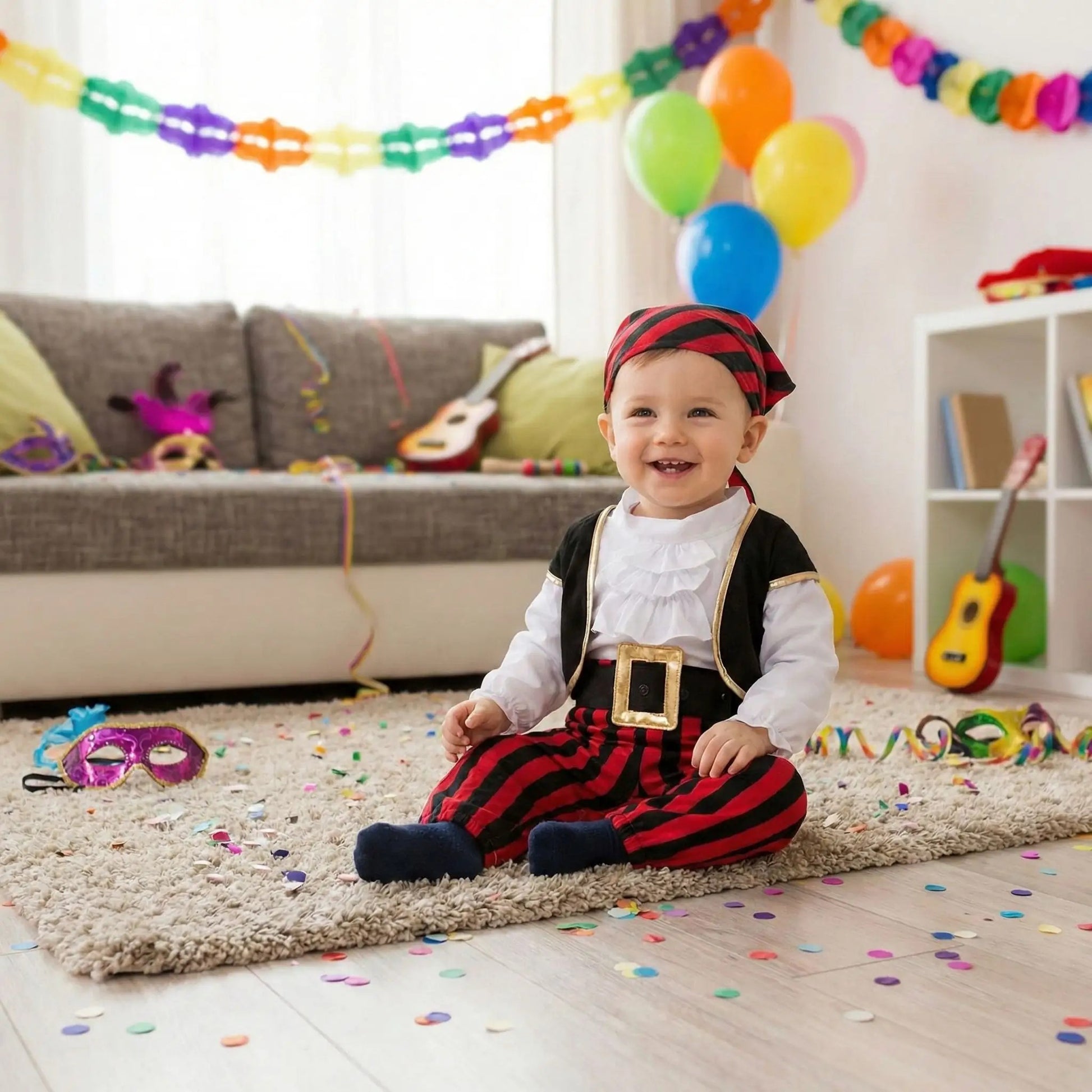 deguisement pirate enfant avec bandana et gilet