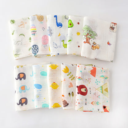 Couverture Bébé Gaze de Coton 110x110 cm | Douceur Multi-usage