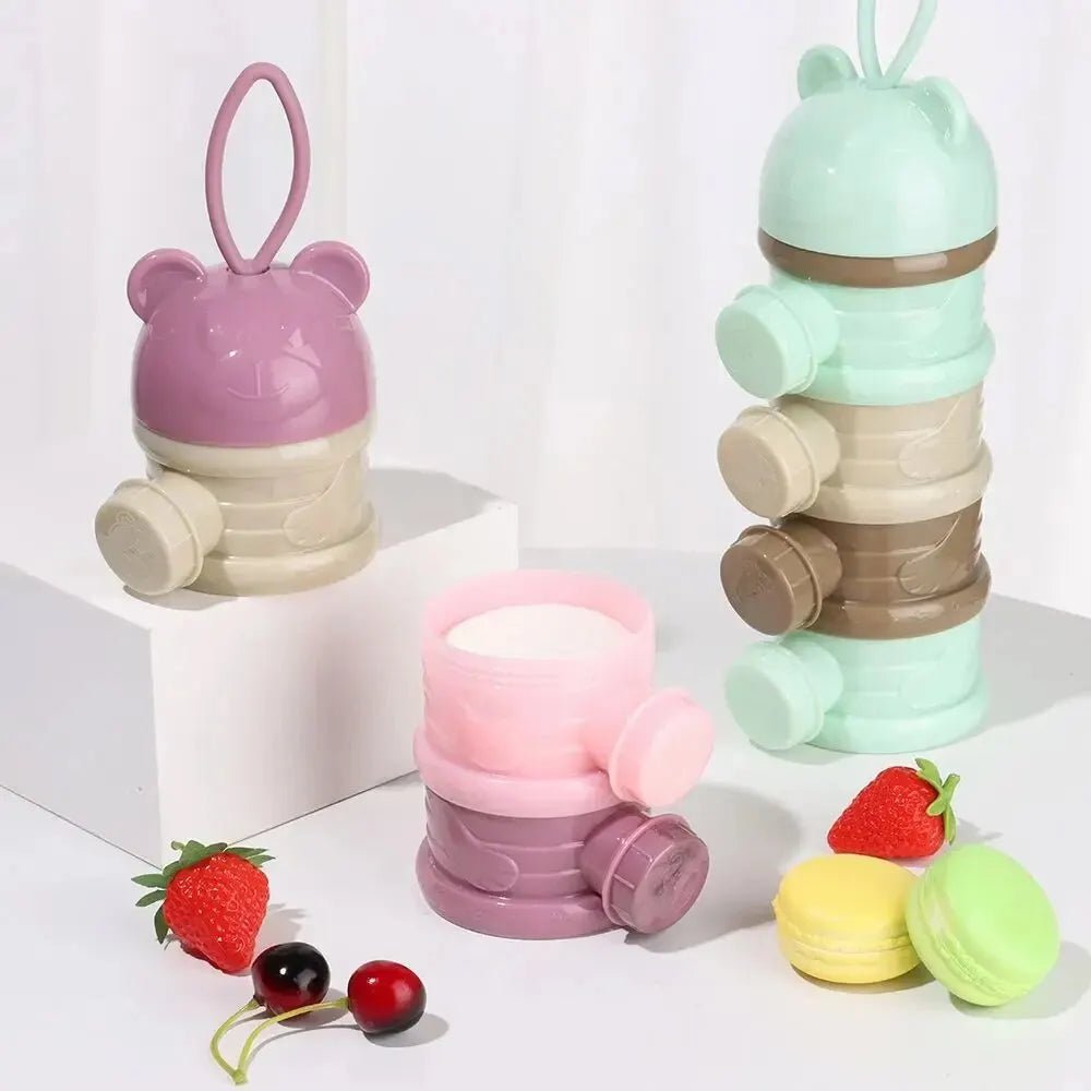 distributeur lait en poudre bebe