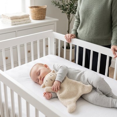 Doudou bebe pour consoler bebe
