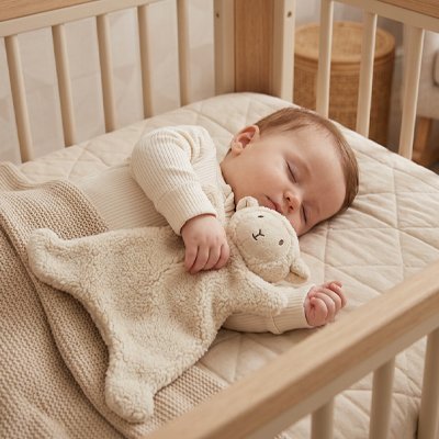 Doudou bebe pour faciliter endormissement