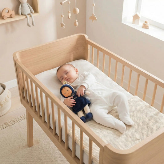 doudou corolle 25 cm marine