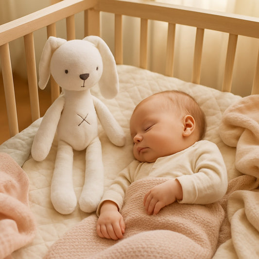 doudou lapin blanc grandes oreilles