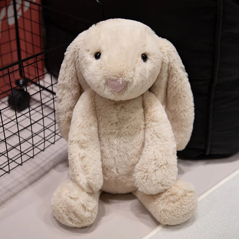 doudou lapin brun