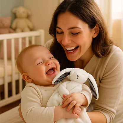 doudou lapin coton