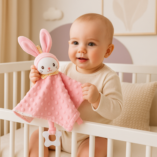 doudou lapin rose
