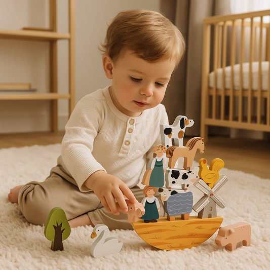 Jeux en bois Montessori | Petit pont en équilibre™