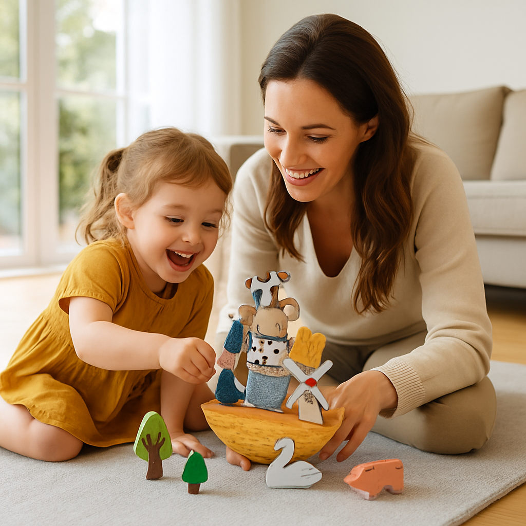 Jeux en bois Montessori | Petit pont en équilibre™