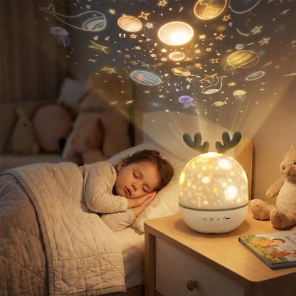 VEILLEUSE MUSICALE BÉBÉ | Constellations berçantes™