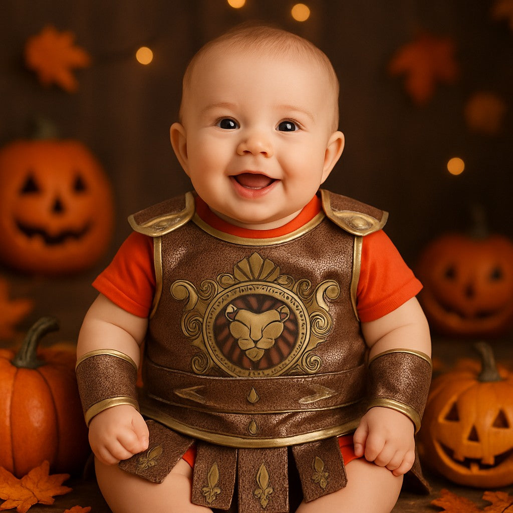 gladiateur costume bebe