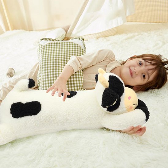 grande peluche vache rembourrage coton
