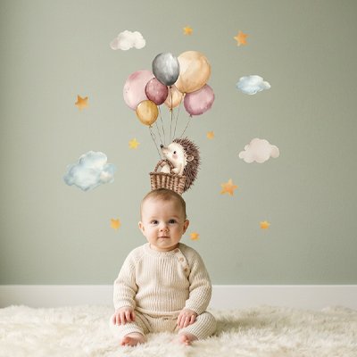 grands stickers muraux faciles à poser sans bulles