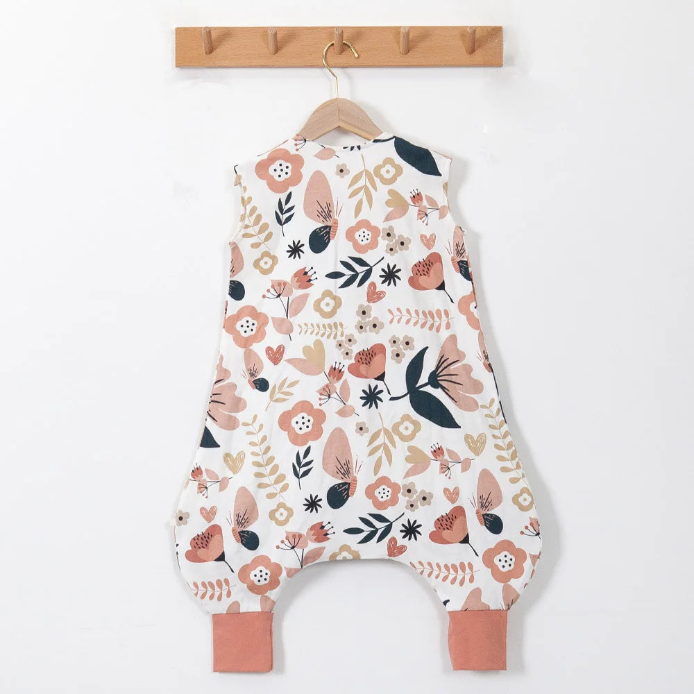 grenouillère bébé été motifs fleurs
