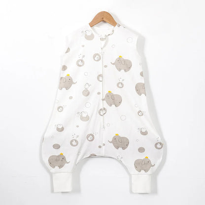 grenouillere bebe elephant gris