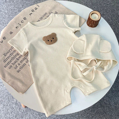 grenouillere bebe ensemble ourson