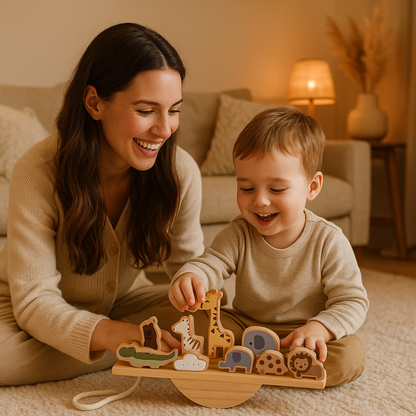 Jeux en bois Montessori | Petit pont en équilibre™