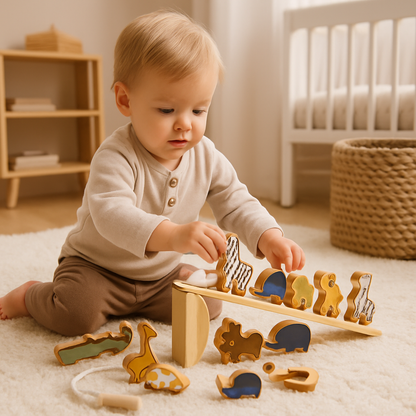 Jeux en bois Montessori | Petit pont en équilibre™