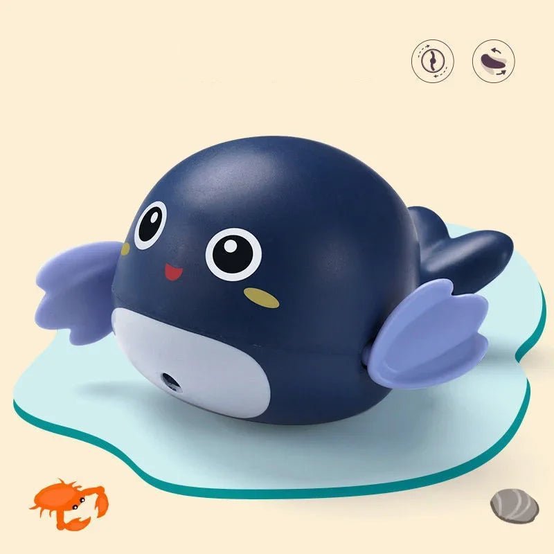 jouet de bain baleine bleue