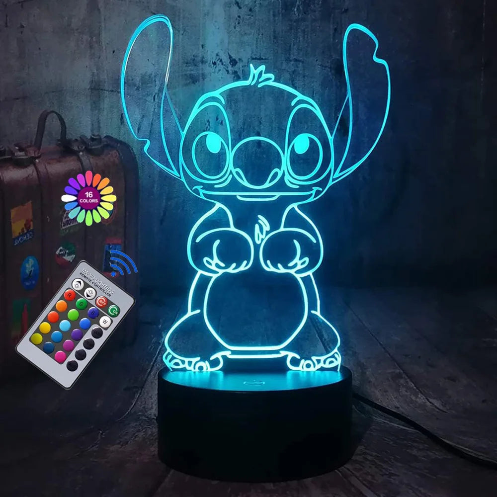 lampe veilleuse stitch