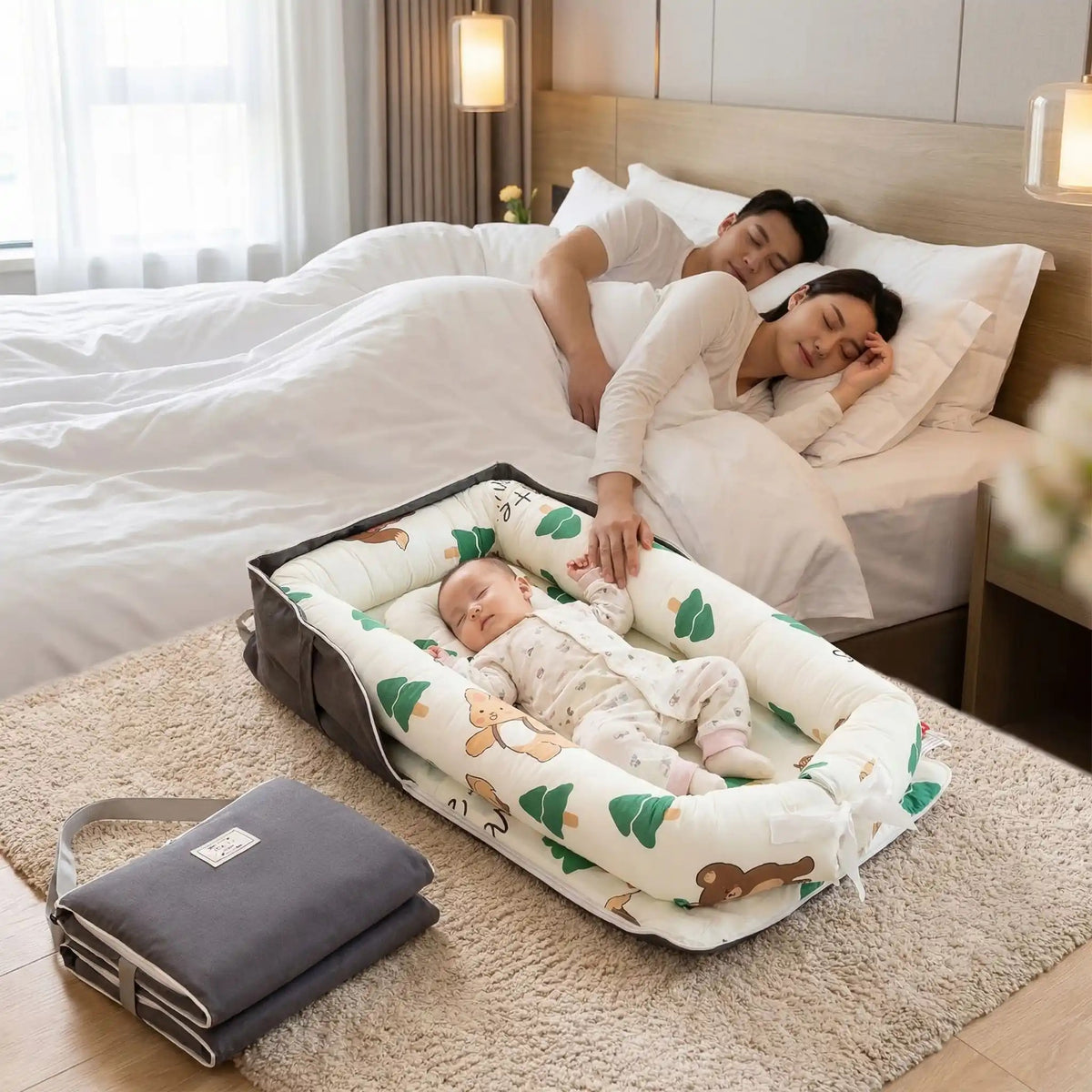 lit voyage bebe pour faire dormir bebe