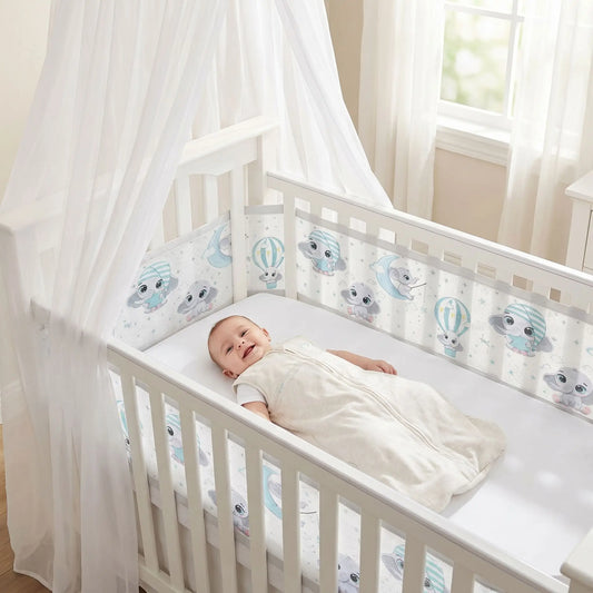 meilleur tour de lit respirant pour sécurité de bébé