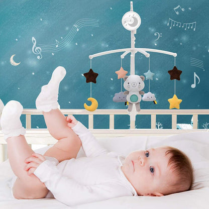 mobile bebe musical ours nuage