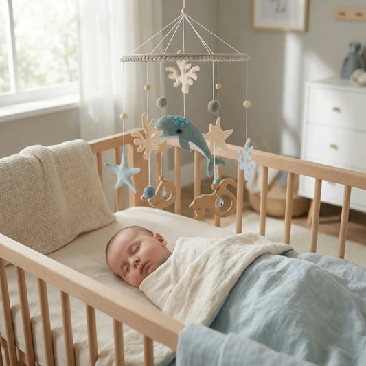 Mobile musical pour bebe | Flip' la gentille baleine™