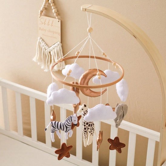 Mobile pour bebe elephant