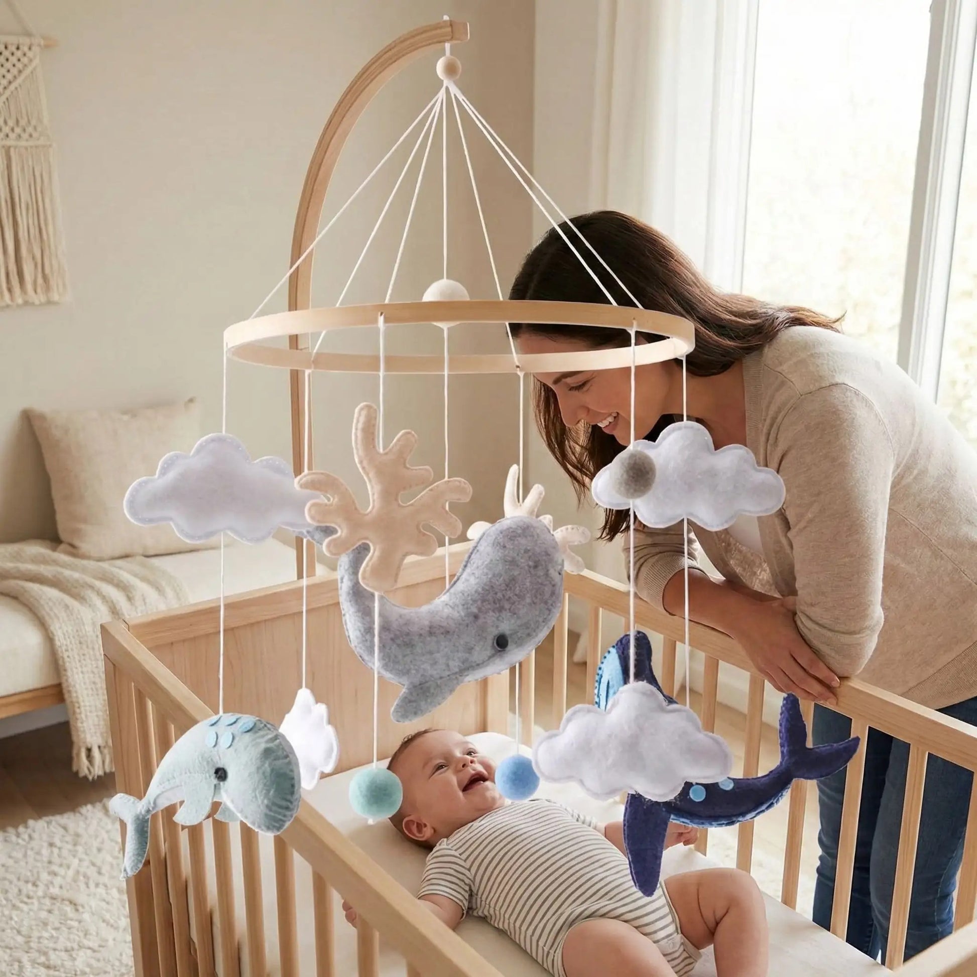 mobile pour bebe animaux marins