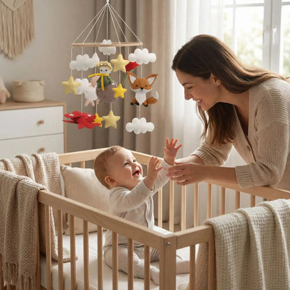 mobile pour bebe le petit prince et renard