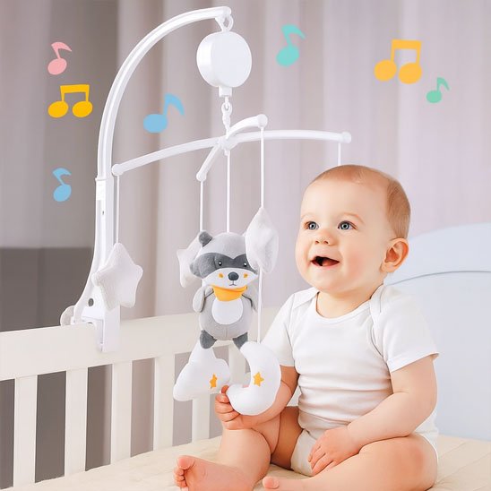mobile musical bebe raton