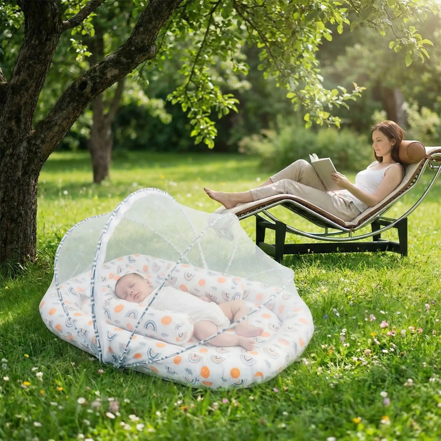 moustiquaire lit bebe pour proteger des insectes