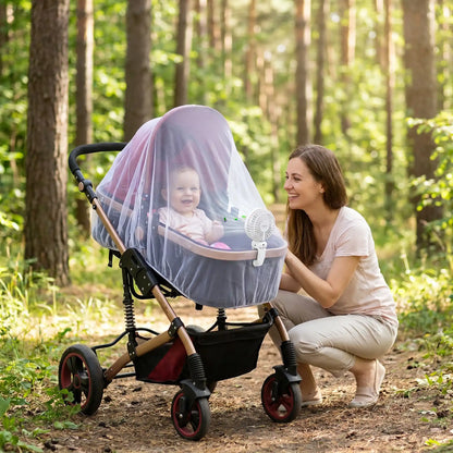moustiquaire poussette universelle pour proteger la peau de bebe